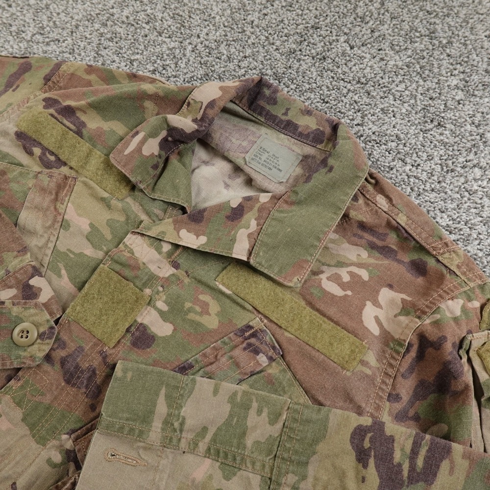 Military Jacket Mens M OCP Multicam Camo Army Combat Uniform Coat ACU FR Ripstop